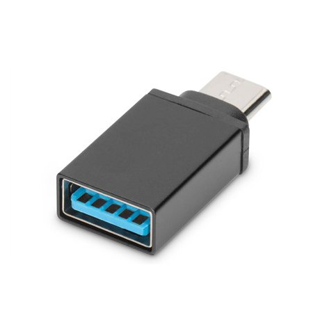 Male | 24 pin USB-C | Female | 9 pin USB Type A | Black